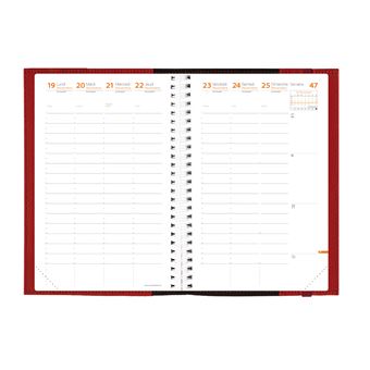 Agenda civil QuoVadis 2022 Time and Life Large Cuivre Beige