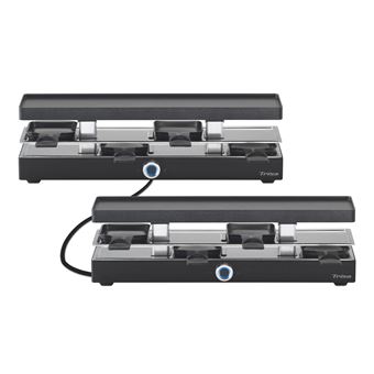 Raclette Trisa Electronics Style Connect avec Thermostat 2 x 900 W Anthracite