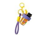 ITOTAL PORTE-CLÉS BUBBLE TEA CHAT NOIR