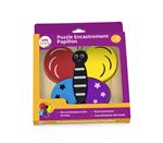 Puzzle encastrement Asa Toys Papillon