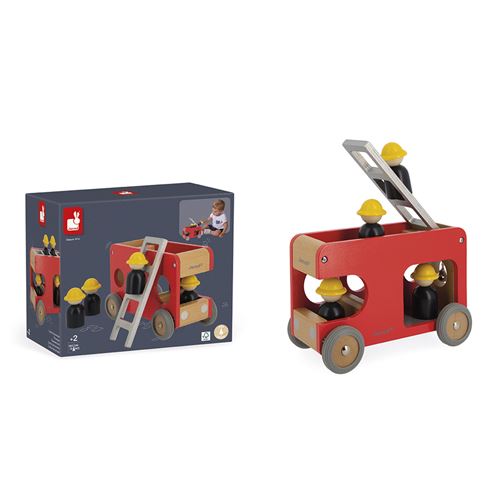 Janod Camion De Construction De Bricolage Multicolore