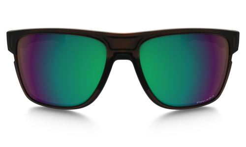 Lunettes de soleil Oakley Crossrange XL Tortoise mat et bleues
