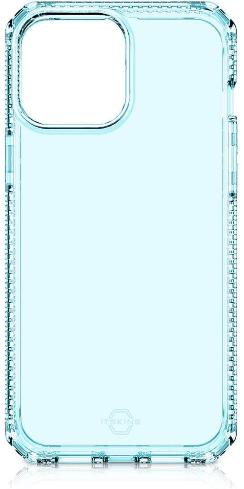 Coque renforcée pour iPhone 13 Pro Max Itskins Spectrum Clear Bleu