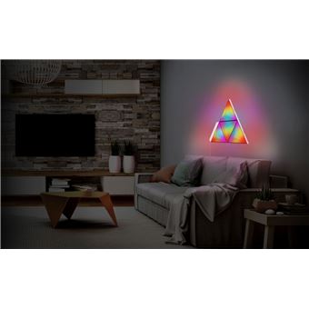 Pack de démarrage 4 panneaux modulaires LED 3D Monster Illuminescence Multicolore