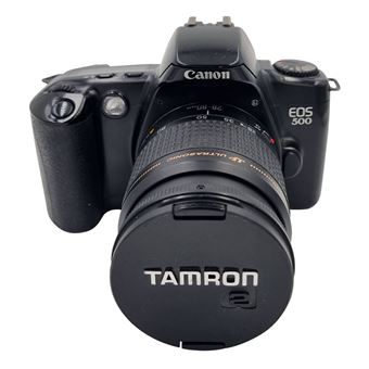 Canon EOS 350D – Reflex Numérique Noir – Boîtier Argentique Vintage Années 2000