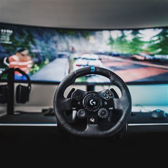 Pack Volant et Pédales Logitech G920 Driving Force pour PC et Xbox One -  Volant gaming à la Fnac