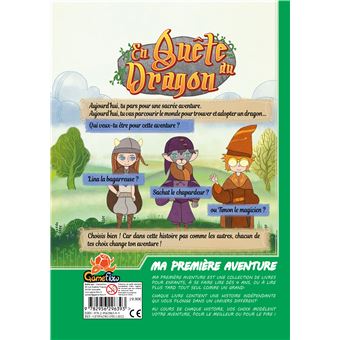 Livre intéractif Gamflow Ma première aventure En quête du Dragon