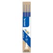 Set de 3 recharges Pilot FriXion Point Pointe fine Bleu