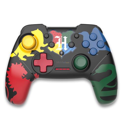 Manette sans fil Freaks And Geeks Harry Potter 4 Maisons pour Nintendo Switch/Nintendo Switch modèle OLED
