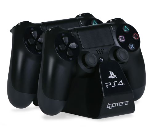 CHARGEUR DOUBLE MANETTE PS4