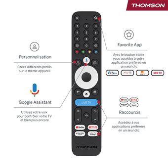 Passerelle Multimédia THOMSON 270W Box 4K Plus Avec Google TV - Neuve