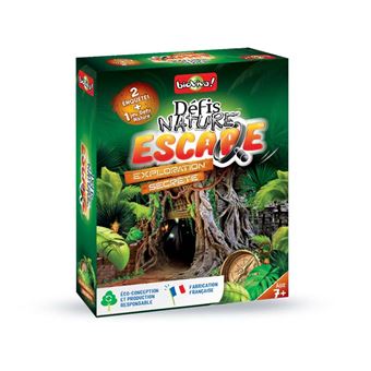 Jeu de cartes Bioviva Défis Nature Escape Exploration Secrète