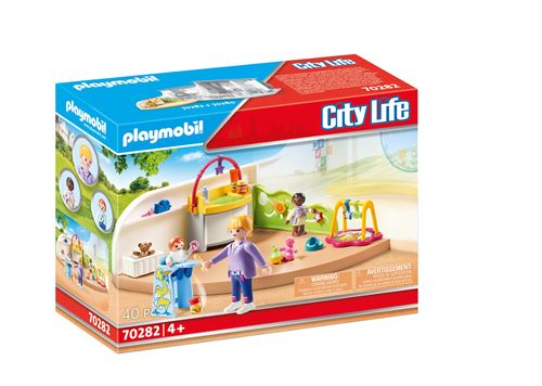 PLAYMOBIL City Life 70282 Espace crèche pour bébés