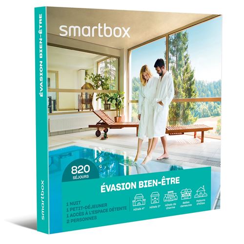 Coffret cadeau SmartBox Évasion bien-être