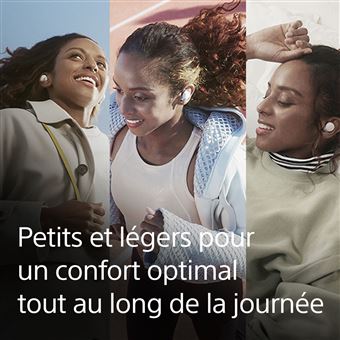 Ecouteurs sans fil à réduction du bruit Sony LinkBuds S WF-LS900N Blanc