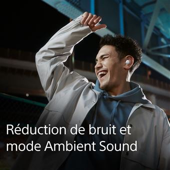 Ecouteurs sans fil à réduction du bruit Sony LinkBuds S WF-LS900N Blanc