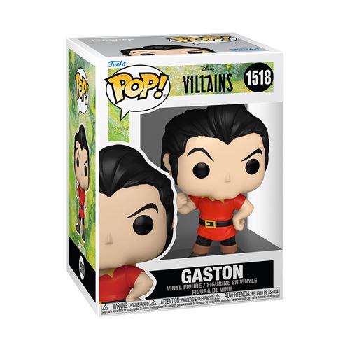 Figurine Funko Pop Disney Villains S5 Gaston État correct - Funko reconditionné disponible sur Fnac