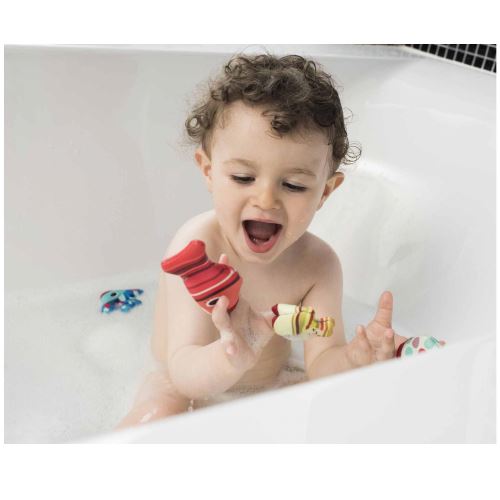 Poissons marionnettes de bain - lilliputiens