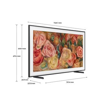 TV QLED Samsung The Frame TQ50LS03D 125 cm 4K UHD Smart TV 2024 Noir