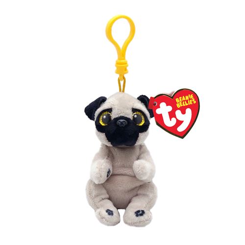 Ty Multicolore Porte-Clés En Peluche Beanie Bellies Clip Izzy Le Chien
