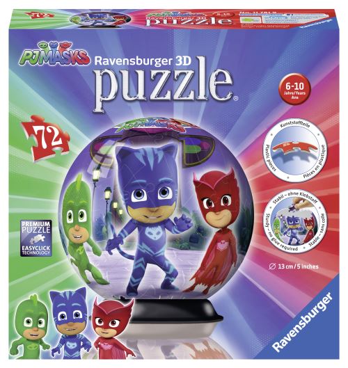 Puzzle 3D Ravensburger Pyjamasques