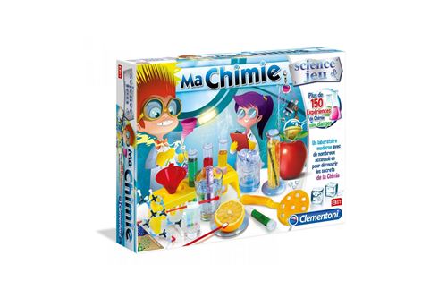 Clementoni - 52074.9 - Jeu Scientifique - Ma Première Chimie, Multicolore,  26 x 7 x 35cm