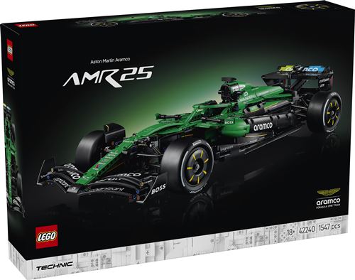Voiture Aston Martin Aramco AMR25 F1 - vue 5