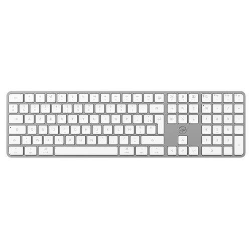 Clavier sans fil Bluetooth Azerty multi connexions Mobility Lab KMP2000W Blanc - Mobility Lab