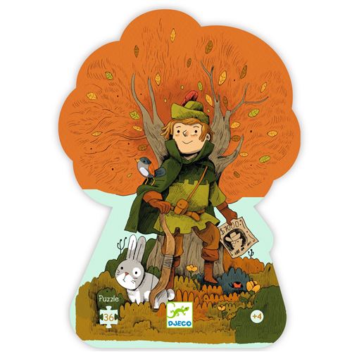 Puzzle Djeco Robin des bois 36 pièces - Djeco