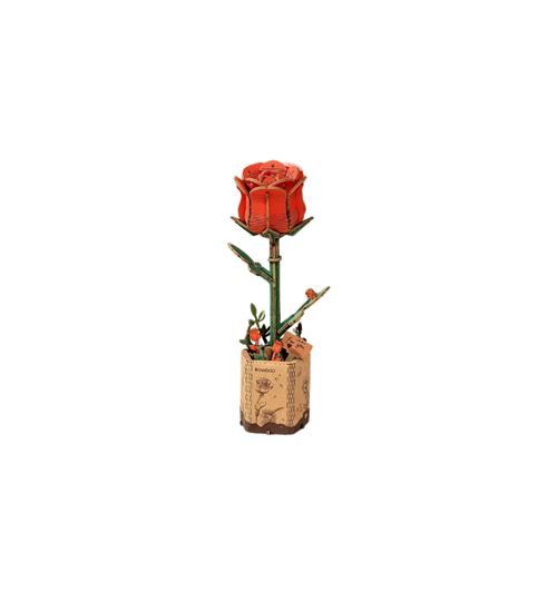 Rowood Rouge Puzzle 3D En Bois Rosier