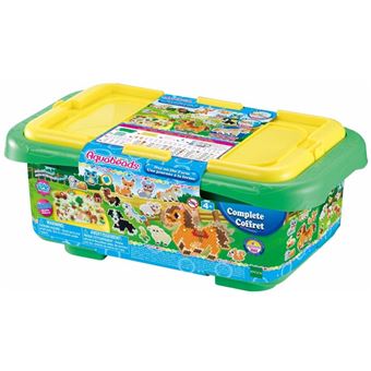 Kit créatif Aquabeads La box Une journée à la ferme