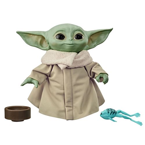 Peluche electronique star wars the mandalorian the child bébé yoda 20 cm Clearance