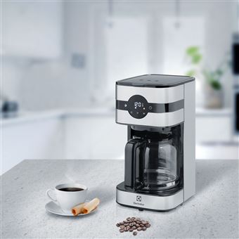 Cafetière Electrolux EKF900 Argent et Noir