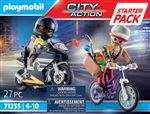 Playmobil City Action 71255 Starter Pack Agent et voleur