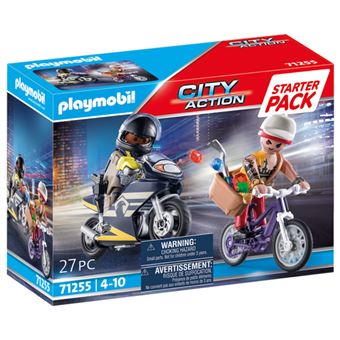 Playmobil City Action 71255 Starter Pack Agent et voleur