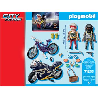 Playmobil City Action 71255 Starter Pack Agent et voleur