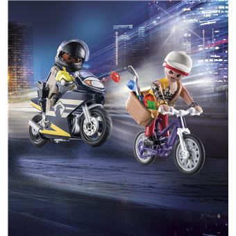 Playmobil City Action 71255 Starter Pack Agent et voleur