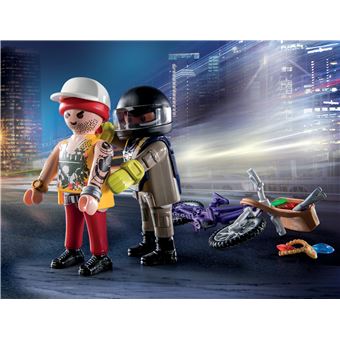 Playmobil City Action 71255 Starter Pack Agent et voleur