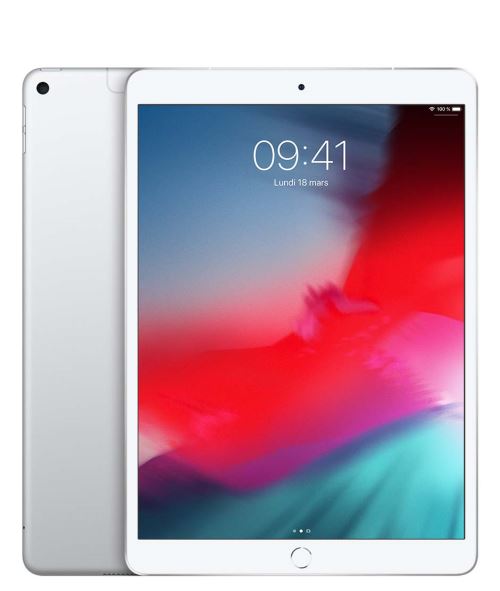 Apple iPad Air 256 Go WiFi + 4G Argent 10.5" 2019 3ème génération