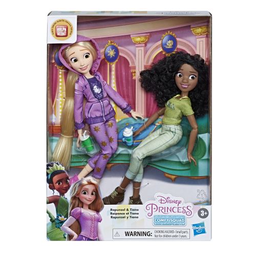 Poupées Hasbro Disney Princess Rapunzel et Tiana 26 cm