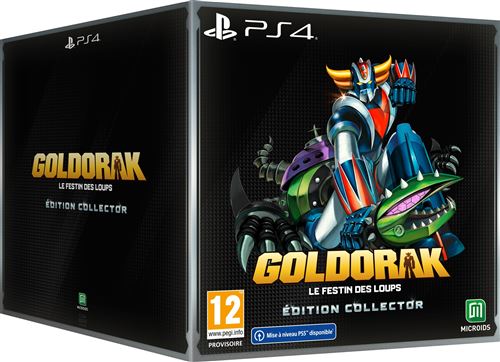 Pochette avant du jeu Goldorak : Le Festin des loups Edition Collector PS4