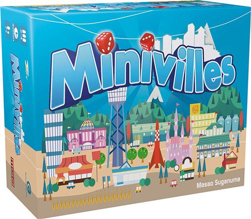 Jeu de société Asmodee Minivilles État correct -  reconditionné disponible sur Fnac
