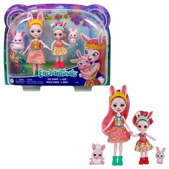 Poupée Enchantimals Bree Lapin et petite sœur