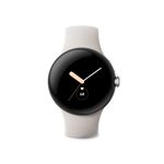 Montre connectée Google Pixel Watch LTE Argent avec bracelet sport Galet