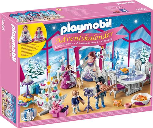 Playmobil Christmas La magie de Noël 9485 Calendrier de l'Avent Bal de Noël salon de Cristal