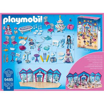 Playmobil Calendrier de l'avent 9485 Bal de Noël salon de Cristal