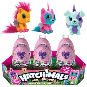 Petite figurine Hatchimal Hibuddies Modèle aléatoire