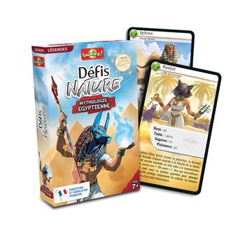 Jeu de société Bioviva Défis Nature Mythologie égyptienne