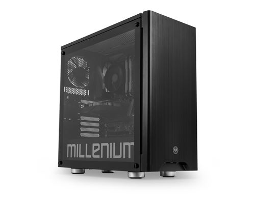 PC Gamer Millenium MM1 S Shen AMD Ryzen 9 16 Go RAM 240 Go SSD + 2 To HDD Noir - Unité Centrale. 