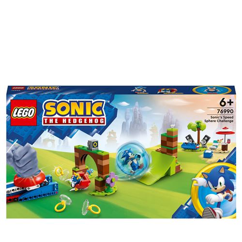 Lego Sonic Lego® 76990 Sonic Et Le Défi De La Sphère De Vitesse